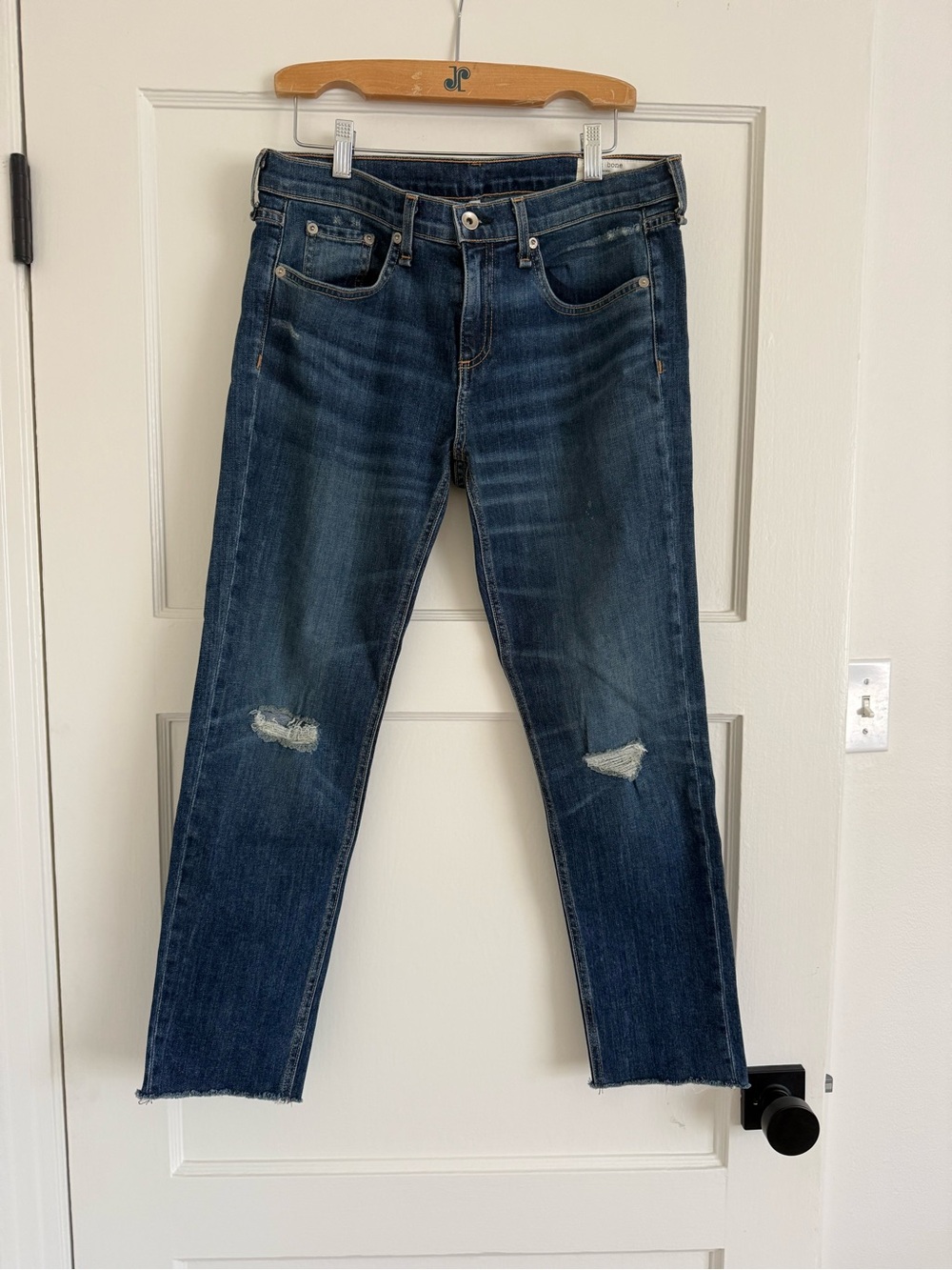 rag & bone Dre Capri Straight Leg Jeans